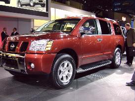 Nissan to launch 1st full-size SUV in U.S. in fall